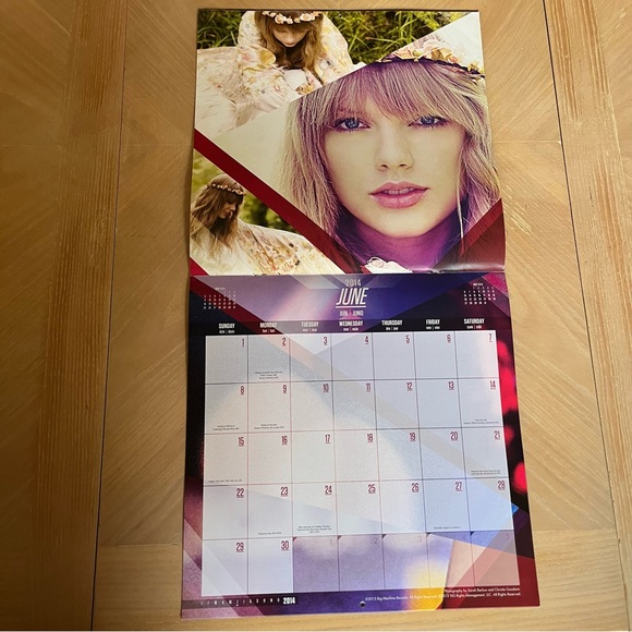 TAYLOR SWIFT 2014 Wall Calendar - Picture 9 of 15